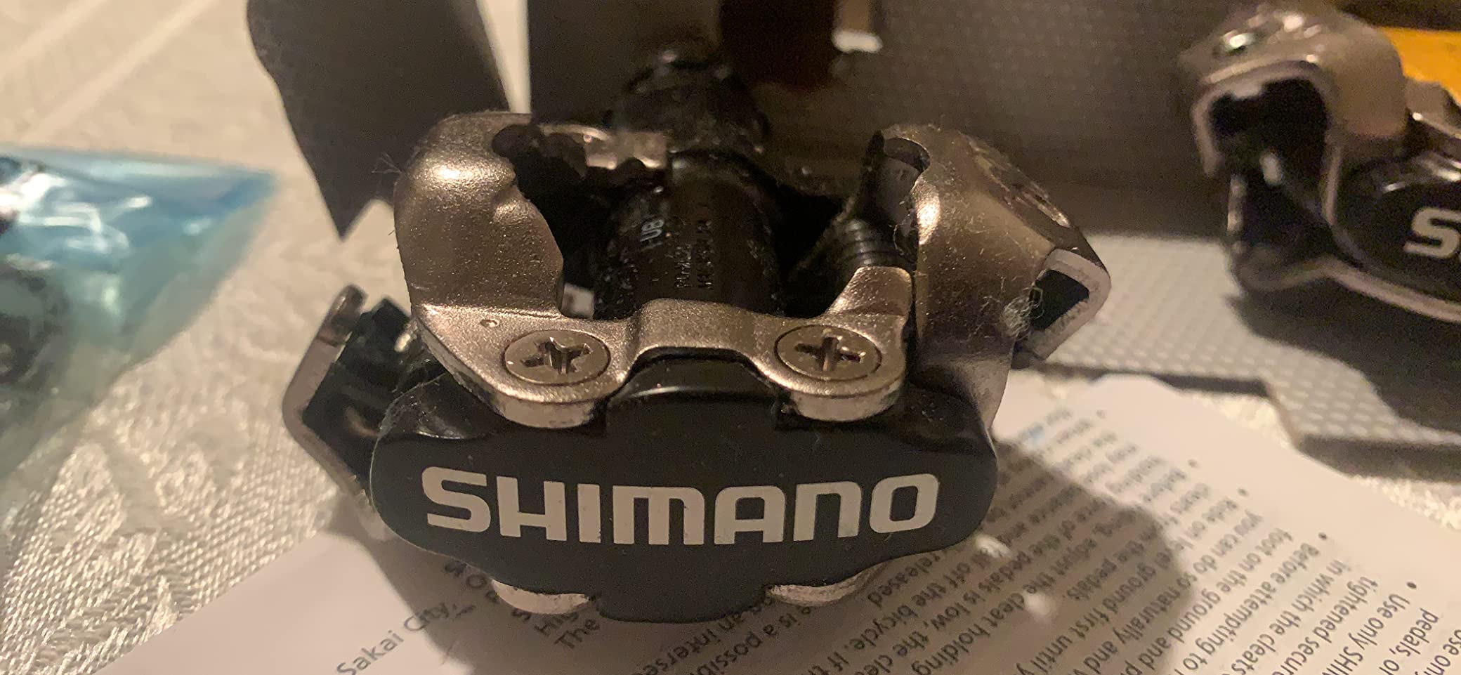 Shimano PDM520 Clipless SPD Bicycle Cycling Pedals Black with Cleats customer photo 2