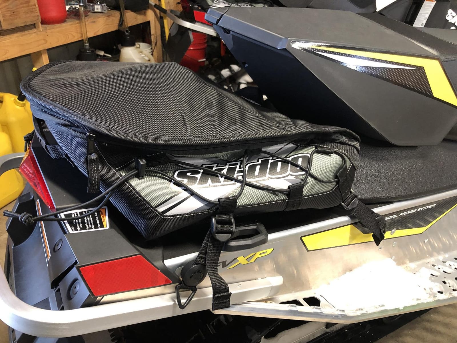 Ski-Doo OEM 6.6 US Gal (25 L) Tunnel Bag, 860200826 customer photo 2