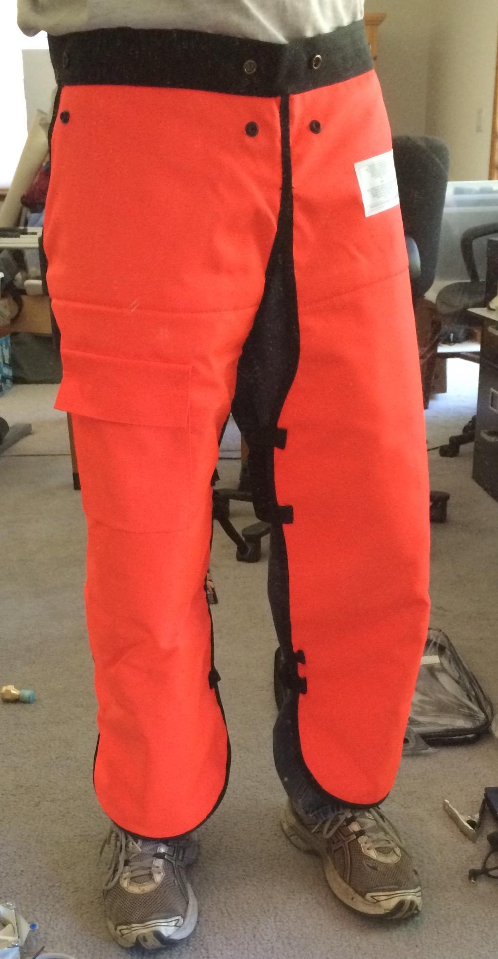 FORESTER Chainsaw Chaps for Men & Women | Apron-Style Chaps with Pocket & Adjustable Waist | Chainsaw Safety Equipment customer photo 2