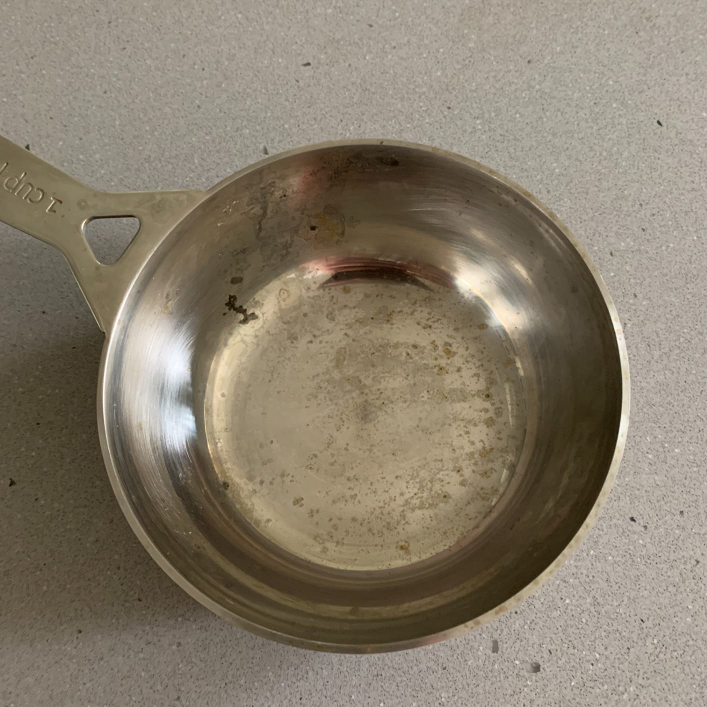 Le Creuset Stainless Steel Measuring Cups, Set of 4 | Set includes: 1/4, 1/3, 1/2, and 1 cups customer photo 2