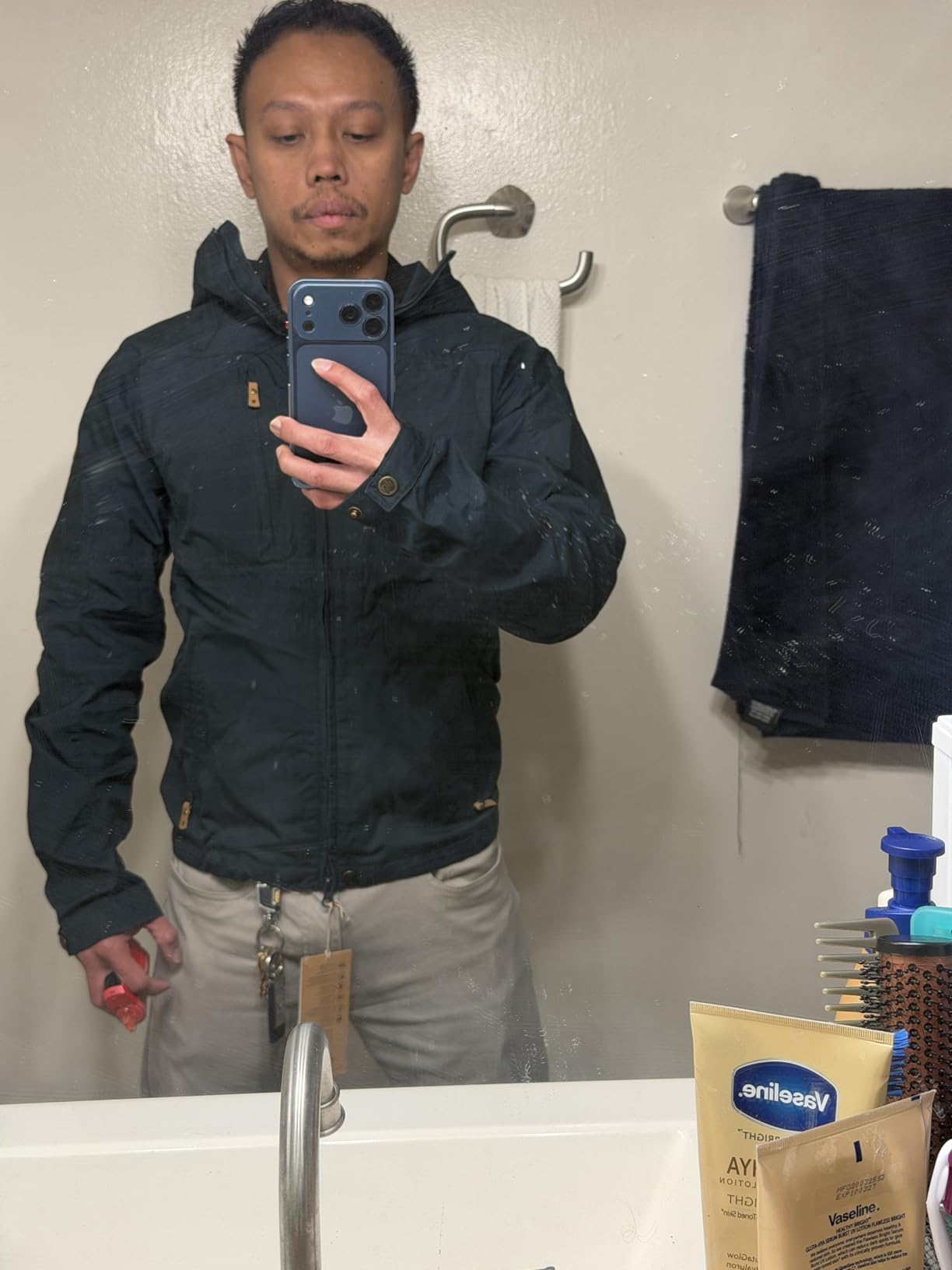 Sten Men's Shell Jacket - Water and Wind Resistant, Breathable, Durable Fabric - Hiking, Trekking, Camping customer photo 1