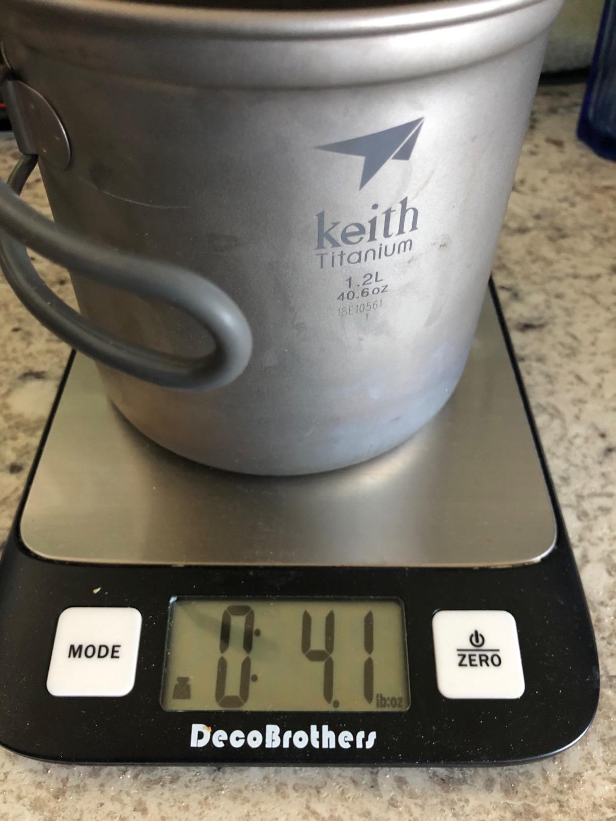 Keith Titanium Ti6014 3-Piece Pot and Pan Cook Set - 2400ml customer photo 2