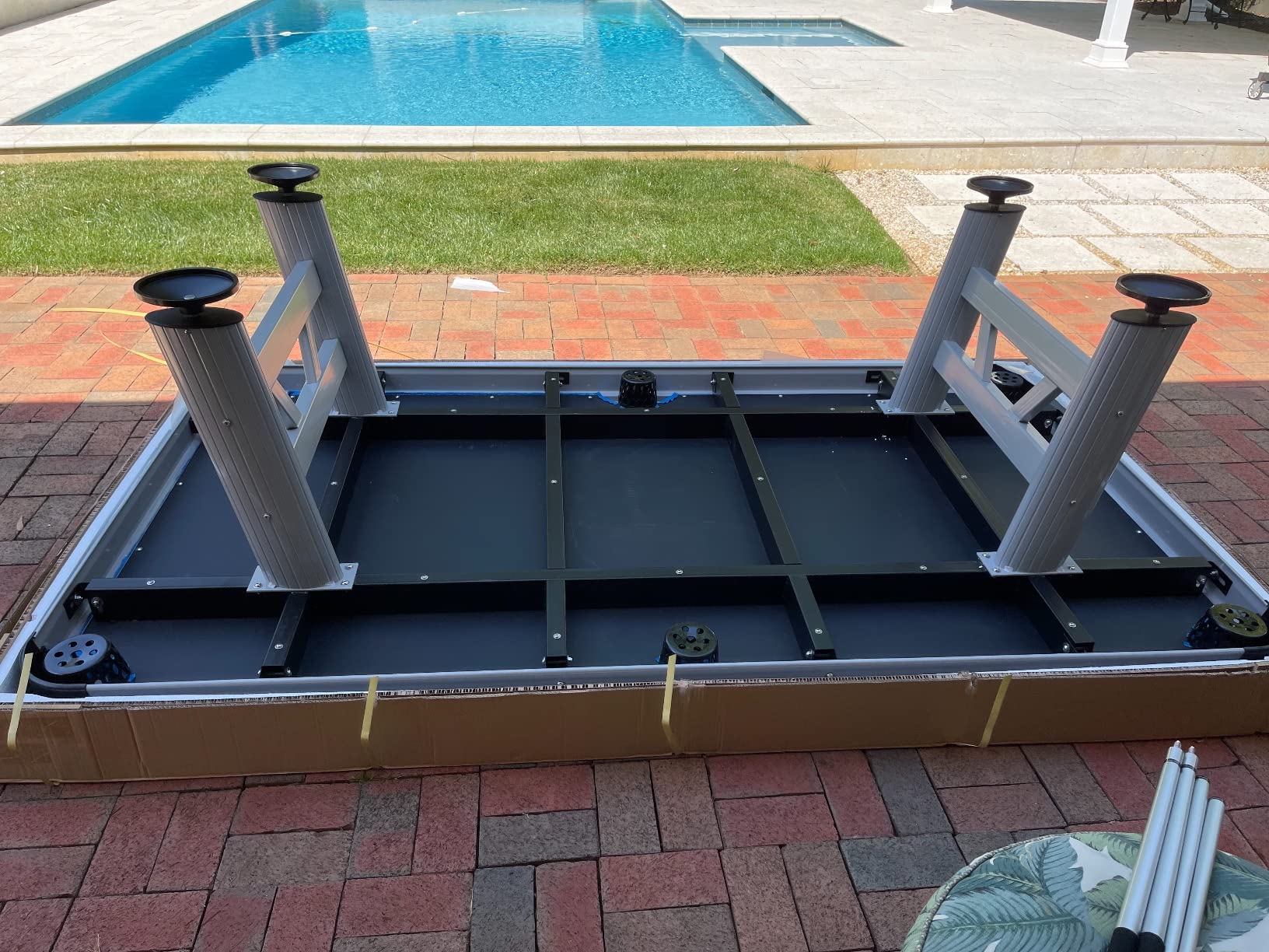 Playcraft Extera 8' Outdoor Pool Table customer photo 1