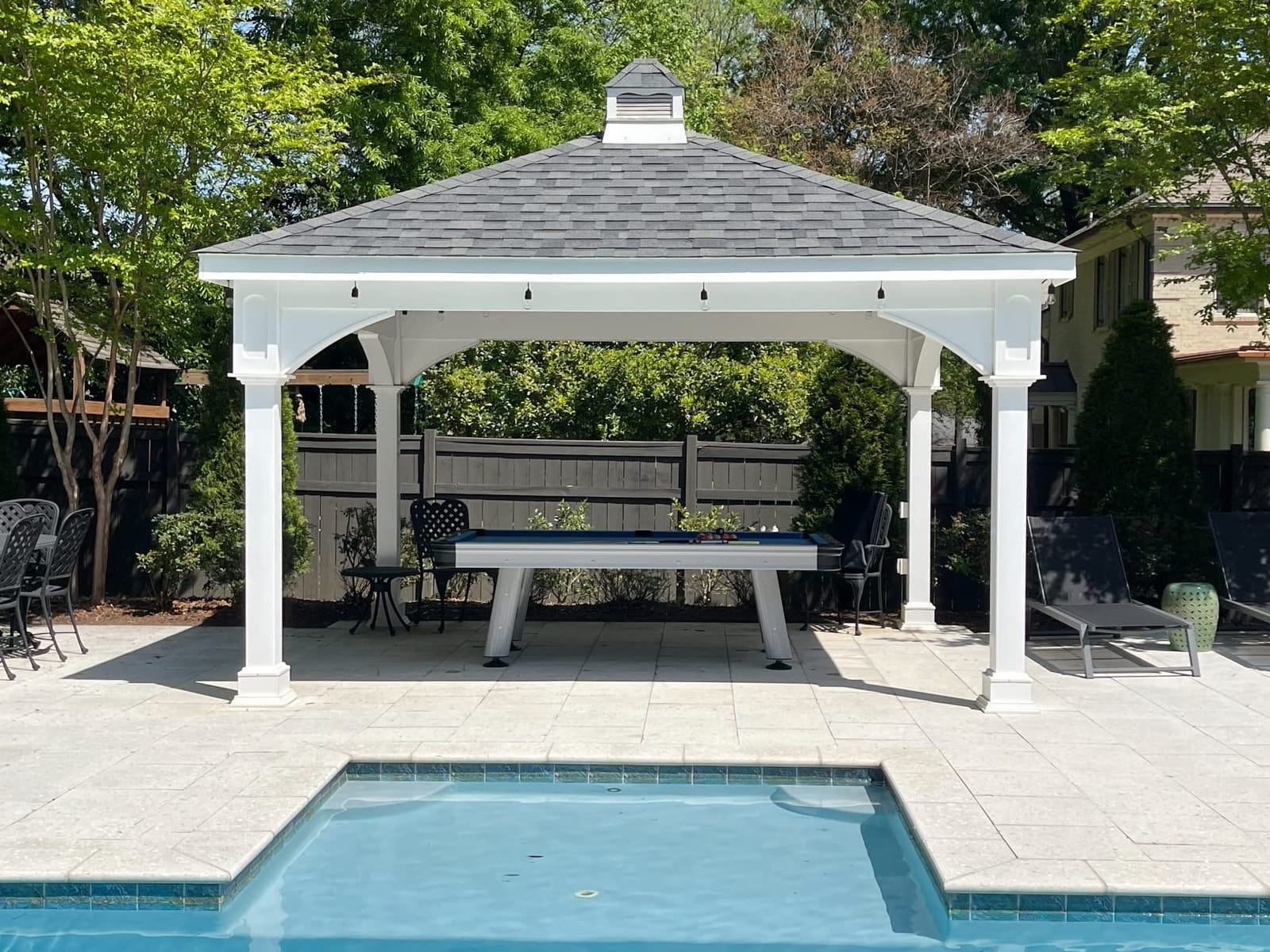Playcraft Extera 8' Outdoor Pool Table customer photo 2