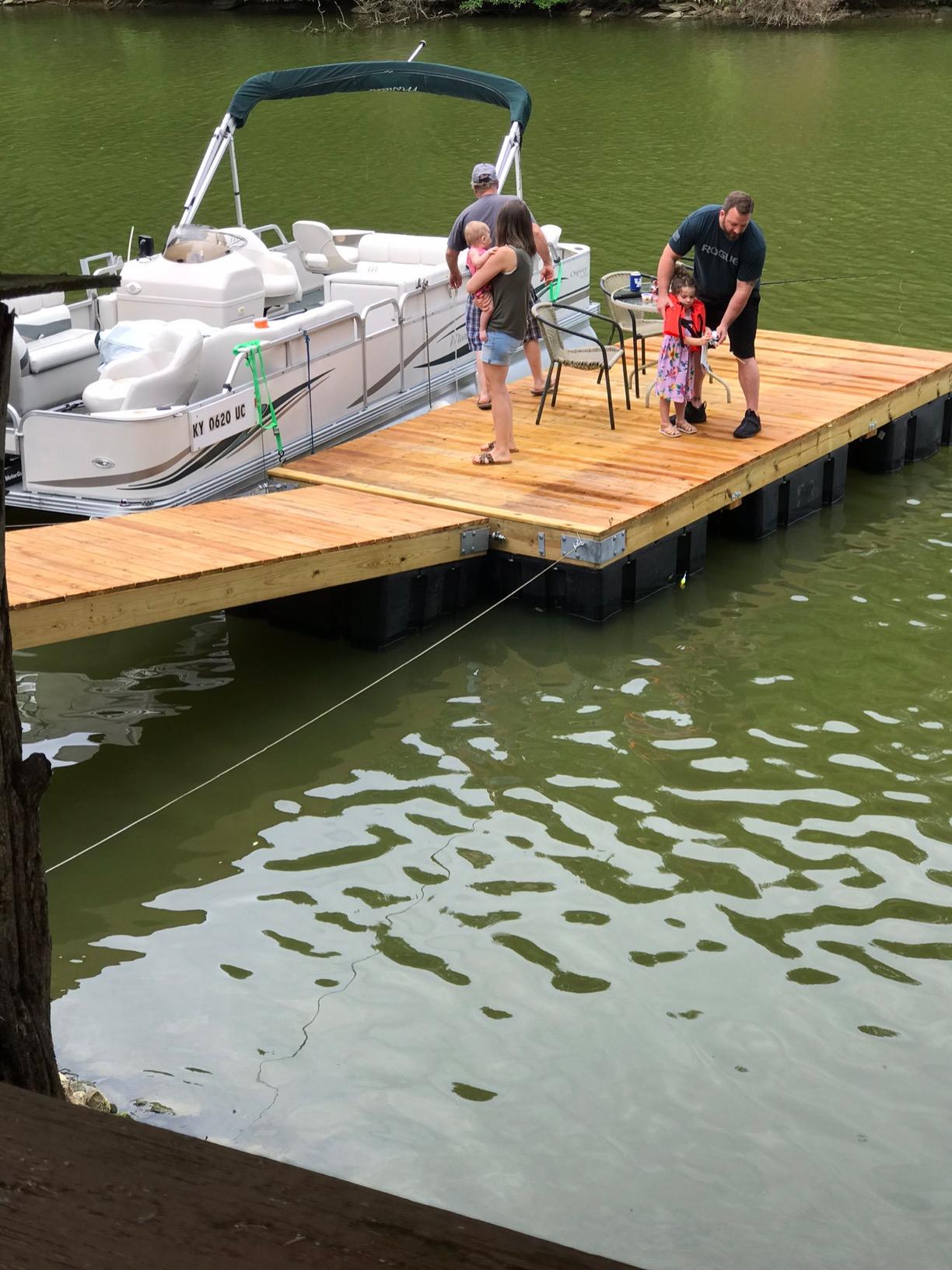 Galvanized Dock in a Box customer photo 2