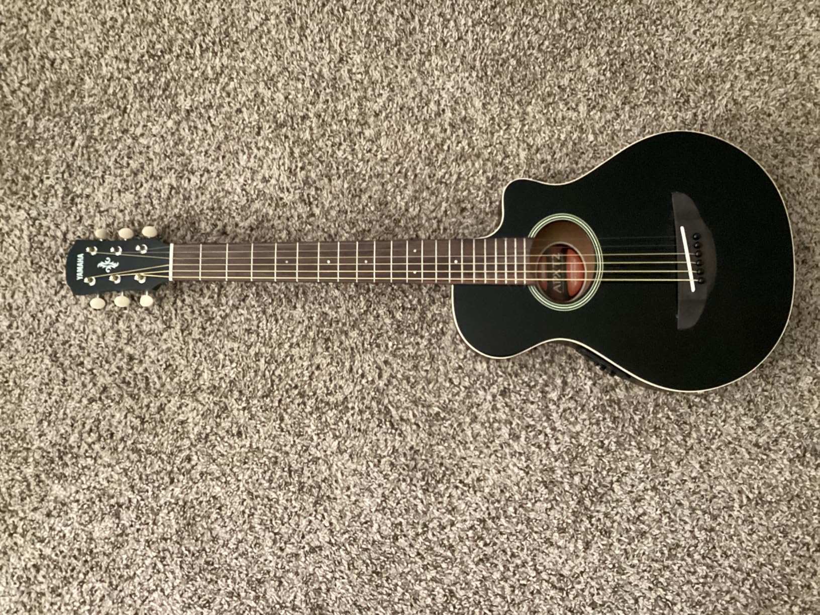 Yamaha APXT2 3/4-Size Acoustic-Electric Guitar with Gig Bag - Old Violin Sunburst customer photo 1