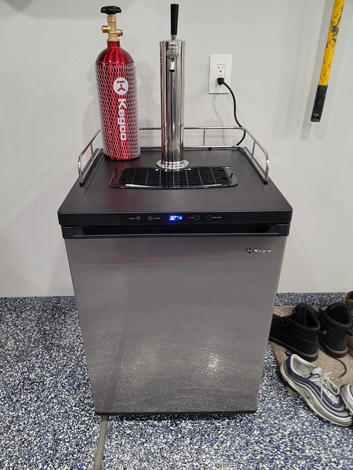 Kegco K309SS-1 Keg Dispenser, Stainless Steel customer photo 1