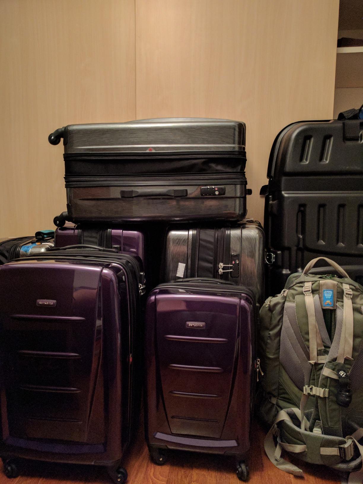 Samsonite Winfield 2 Hardside Expandable Luggage with Spinner Wheels, Orange, 3-Piece Set (20/24/28) customer photo 2