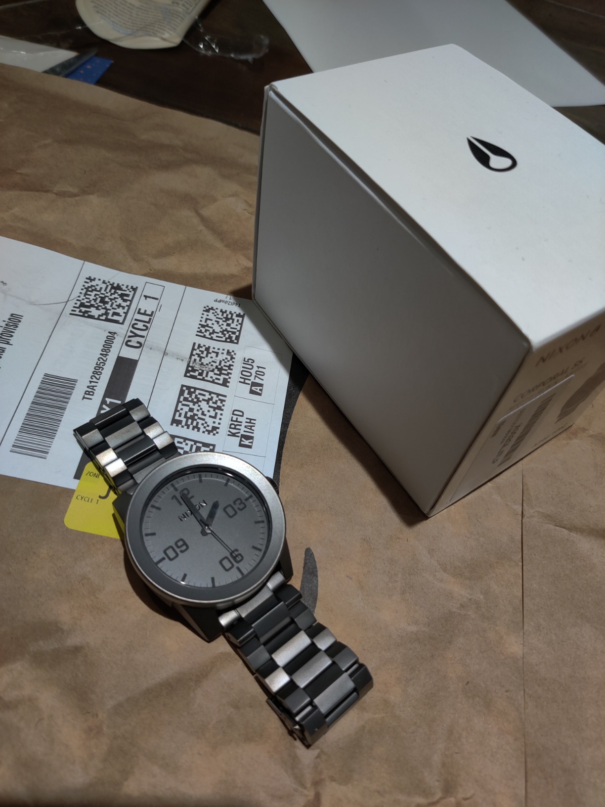 Nixon Corporal SS A346 - 100m Water Resistant XL Men's Watch (48mm Watch Face, 24mm Stainless Steel Band) customer photo 2