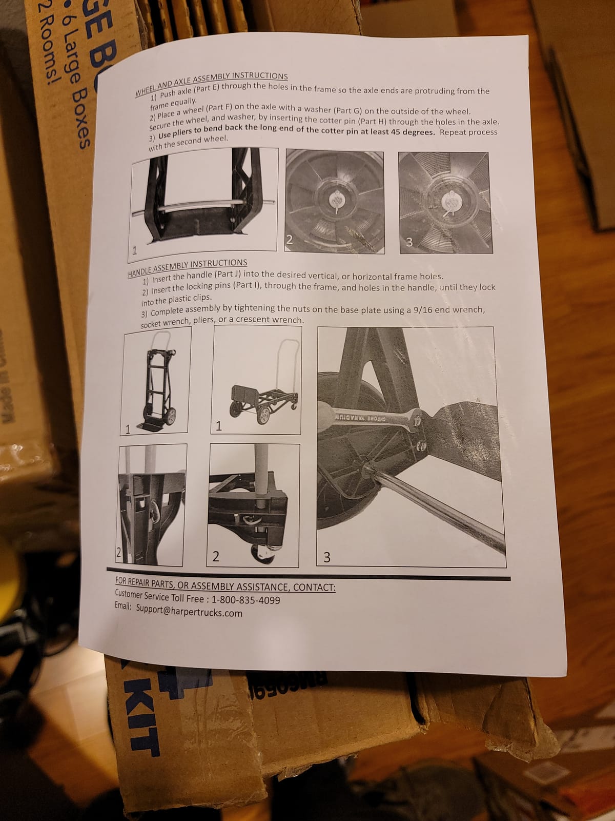 Harper Trucks Convertible Nylon Hand Truck w/ Stair Glides, 300lb Dolly & 400lb Cart Limit customer photo 1