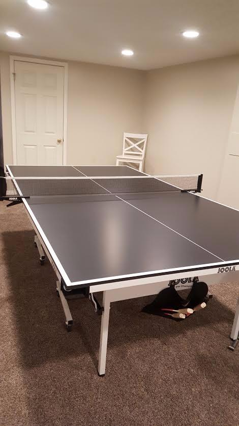 JOOLA Rally TL Professional MDF Indoor Ping Pong Table w/Quick Clamp Table Tennis Net & Post Set - 10 Minute Easy Assembly - Corner Ball Holders - Tournament Quality - Includes Playback Mode customer photo 2