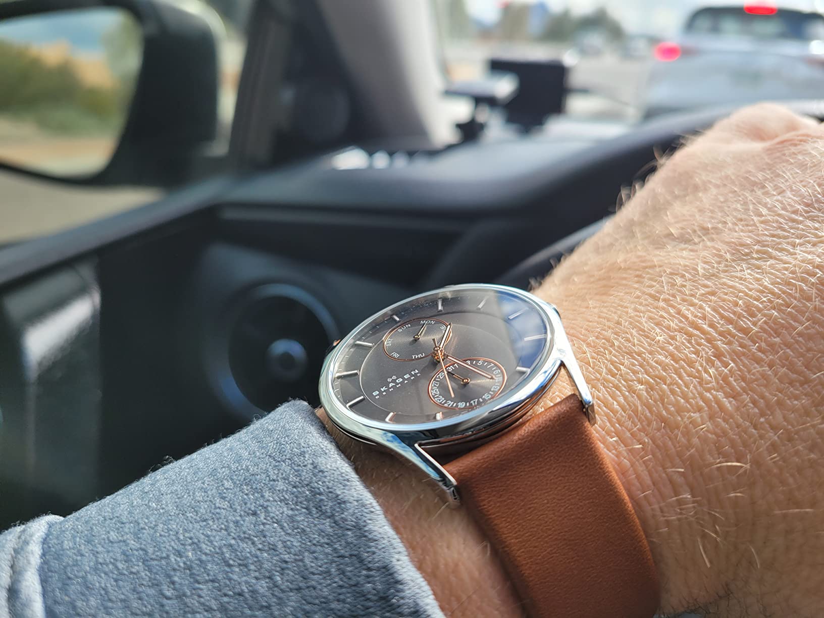 Skagen Holst Multifunction Stainless Steel Watch for Men customer photo 2