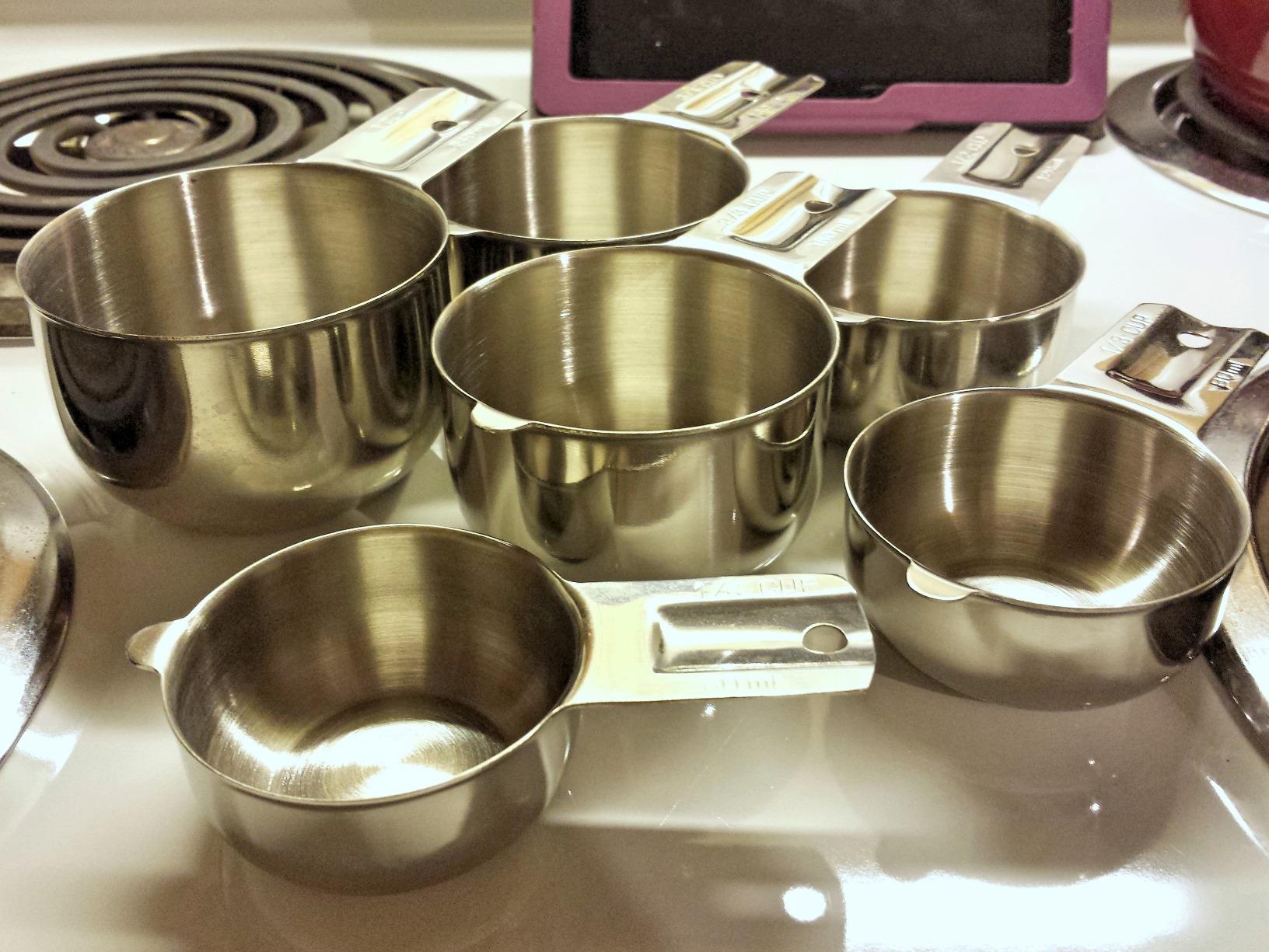 Bellemain Stainless Steel Measuring Cups Set of 6, Nesting Design | One-Piece Design With mL And oz Markings, Rust-Resistant, Dishwasher Safe, And Comfortable To Hold For Daily Use customer photo 2
