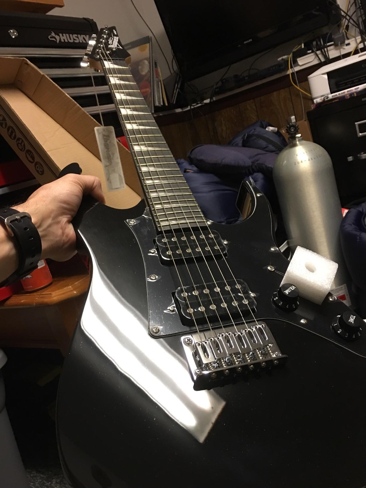Ibanez RG MiKro GRGM21 - Black customer photo 2