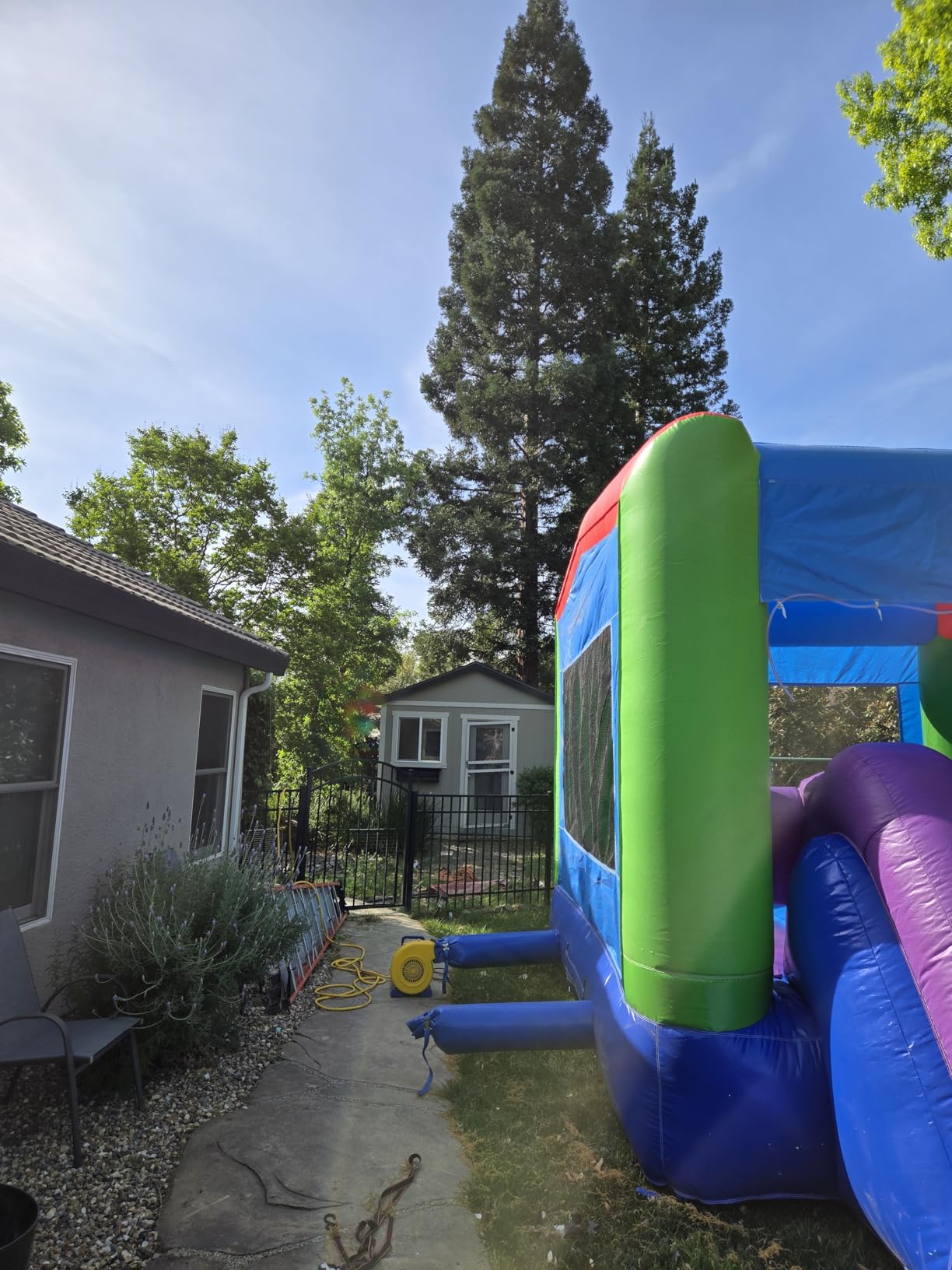 JumpOrange 25x13ft Octopus Commercial 15oz PVC Bouncer Slide Combo with Pool customer photo 2