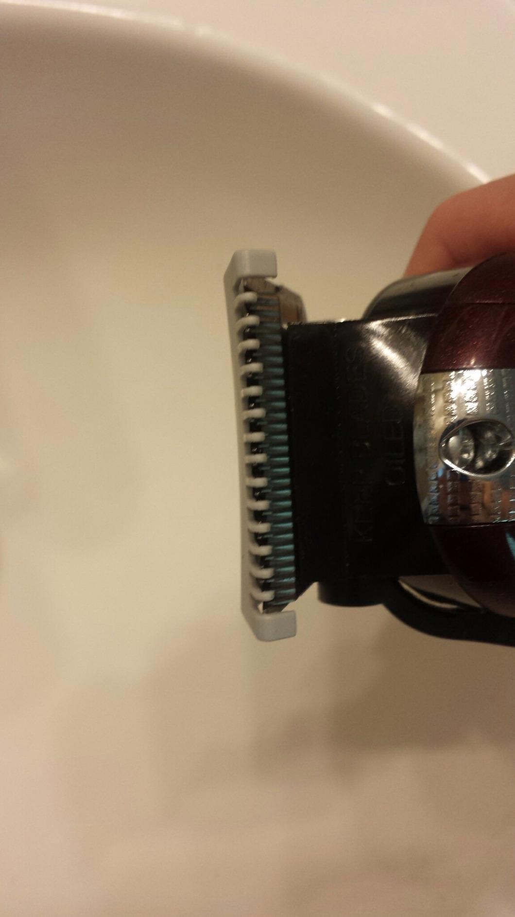 5 Star Legend Corded Fading Clipper, Model 8147 | Deep Tooth 2228 Wedge Blade & Extended Lever Widen the Blend Range for Soft Line Fades, 8 Guides, 8 Ft Cord, 16 Oz customer photo 1