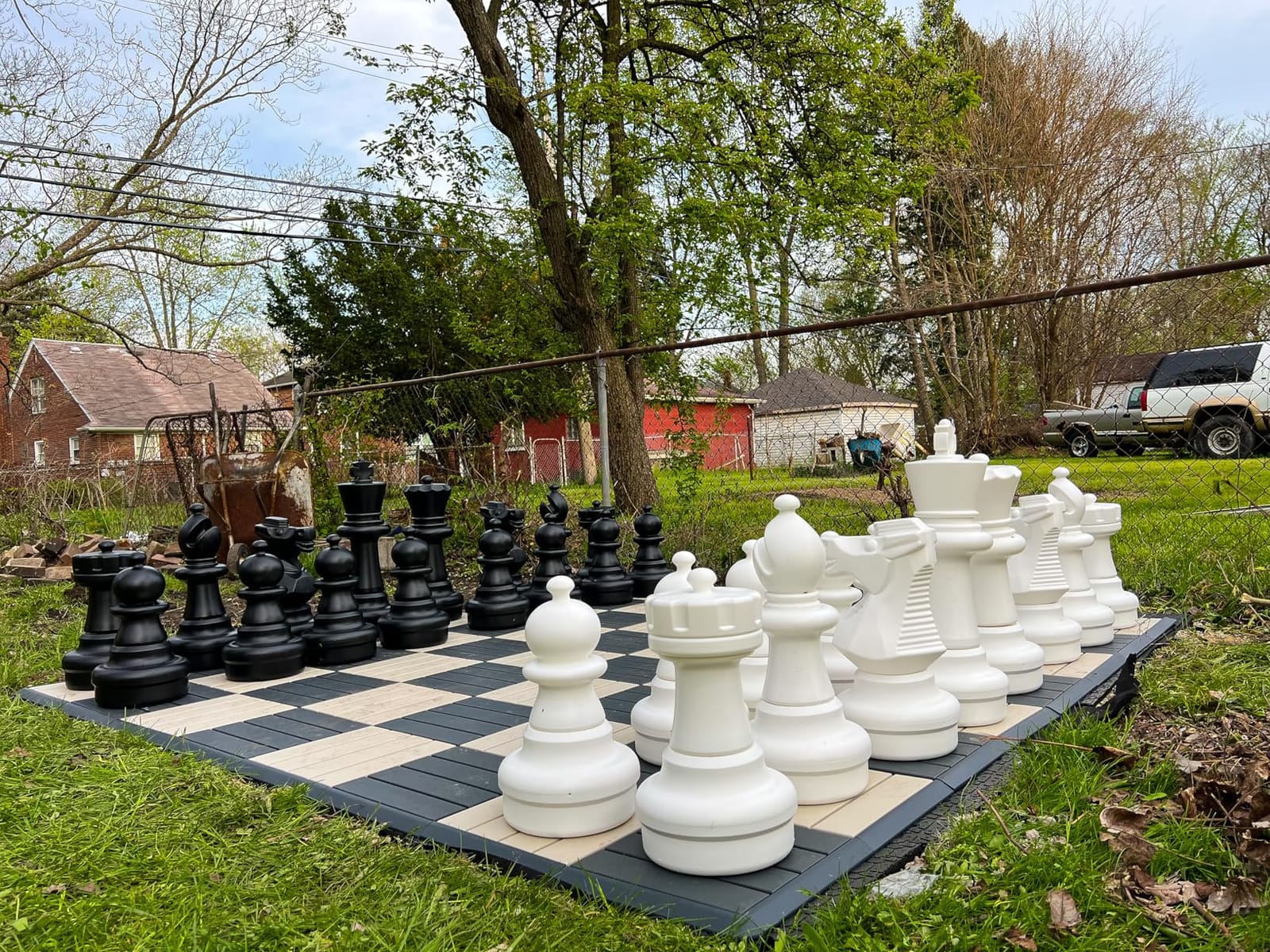 MegaChess Giant Chess Set with 25
