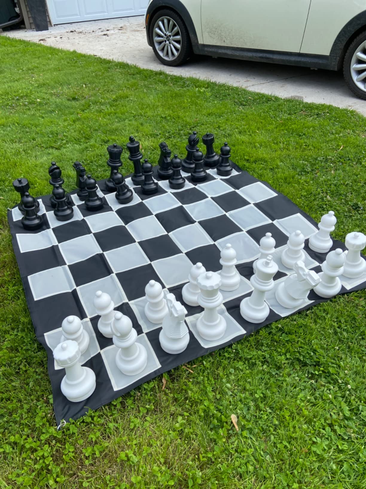 MegaChess Giant Chess Set Game with 12