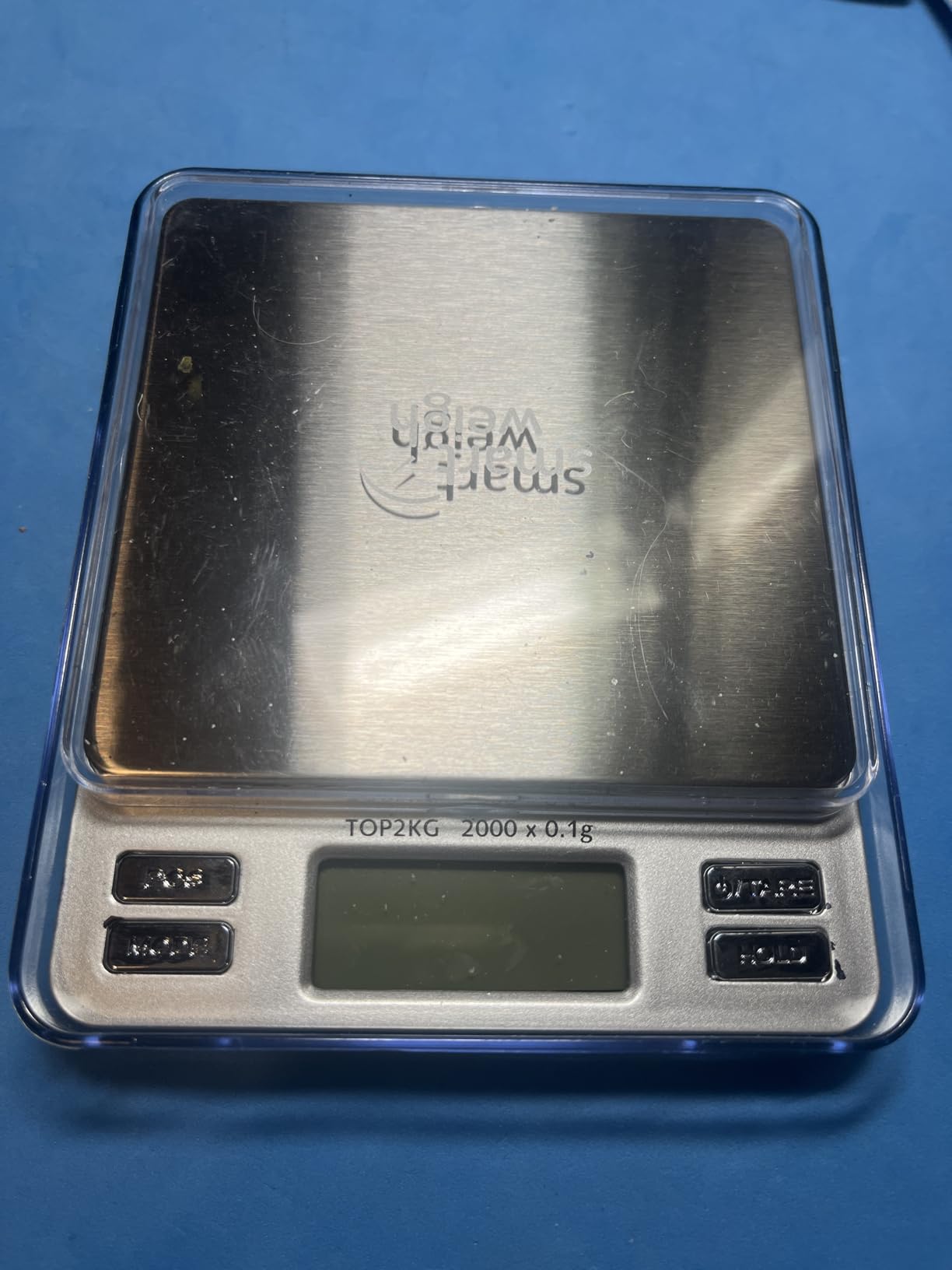 Smart Weigh Gold & Jewelry Scale, 2000g x 0.1g, Backlit LCD Pocket Design | Tare, Hold & Count Functions; 6 Unit Conversion Modes; Bullion, Reloading & Coin Portions; 2 Trays & Batteries Included customer photo 1