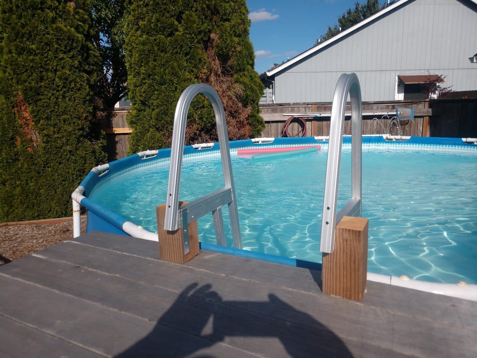 RecPro 4-Step Marine Boarding Ladder | Lightweight, Wide Non-Slip Steps, Built for Fresh and Saltwater Use customer photo 2