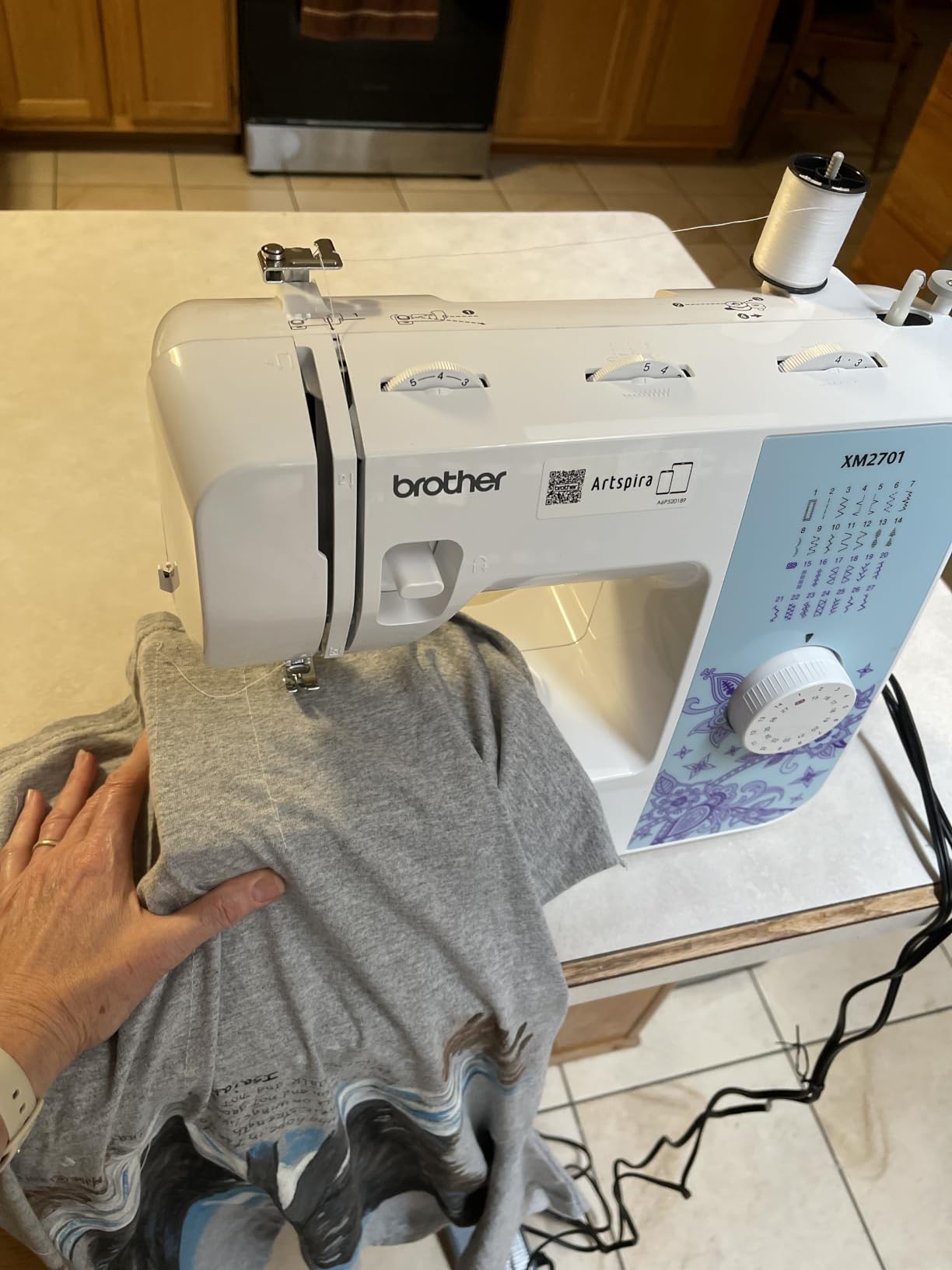 Brother XM2701 Lightweight Sewing Machine with 27 Stitches customer photo 1
