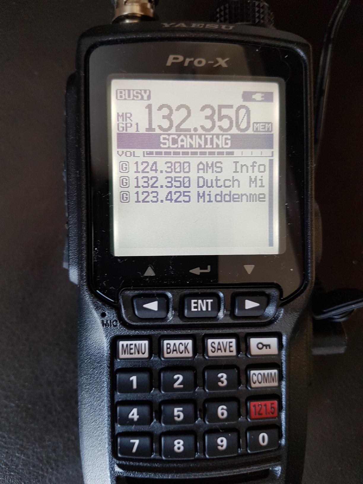 Yaesu FTA550 Handheld VHF Transceiver customer photo 2