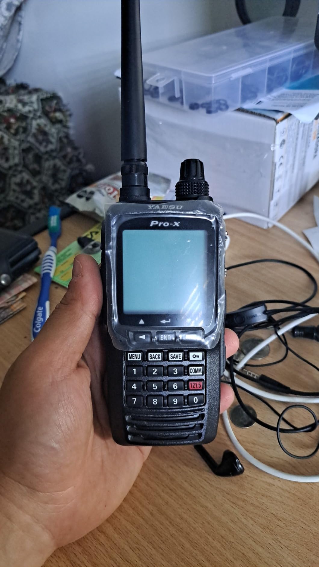 Yaesu FTA550L Handheld VHF Transceiver w/Li-Ion Battery customer photo 1