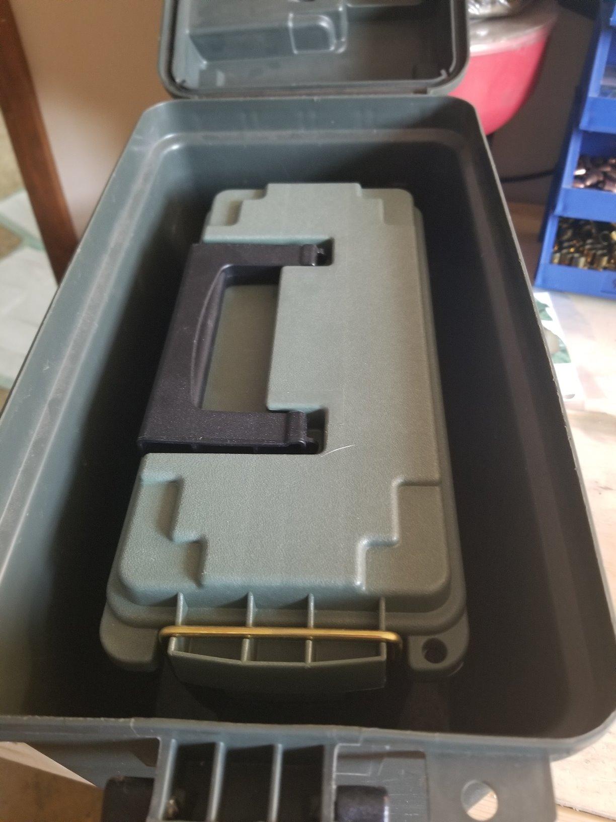 Plano Field Ammo Box, OD Green, Lockable Ammunition Storage Box with Heavy-Duty Carry Handle, Medium Plastic Ammo Storage, Water-Resistant Protection, Holds 6-8 Boxes of Ammo customer photo 2