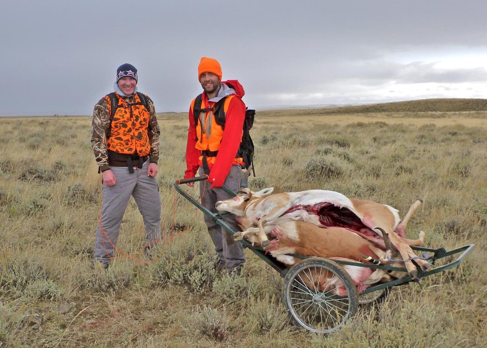 Leader Accessories Super Mag Hauler Steel Hunting Deer Game Cart 550lb | Foldable, Heavy Duty Metal Frame, 550LBS Capacity, Easy to Storage And Transport customer photo 1