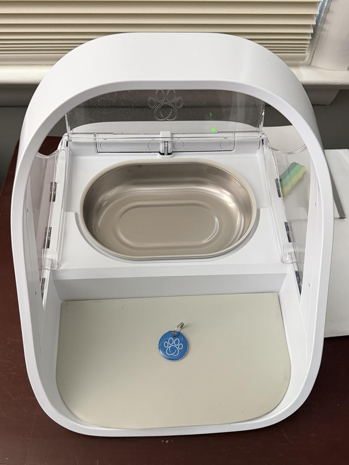 Sure Petcare - SureFlap - SureFeed - Microchip Pet Feeder - Selective-Automatic Pet Feeder Makes Meal Times Stress-Free, Suitable for Both Wet and Dry Food - MPF001 customer photo 2