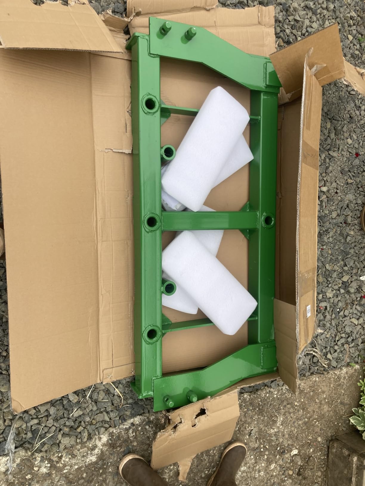 Titan Attachments HD Hay Frame Attachment Fits John Deere Tractors, 49
