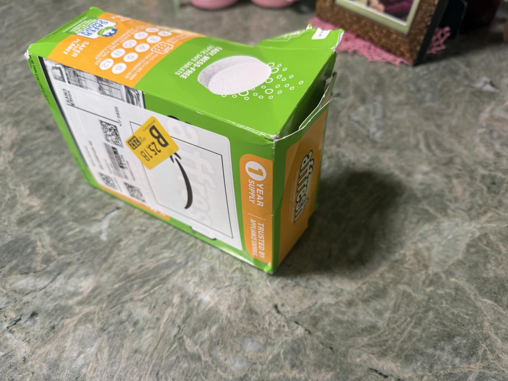 Affresh Dishwasher Cleaner, Mess-Free Deep-Cleaning Tablet, 6 Month Supply | Helps Power Away Smells from Limescale & Mineral Deposits, EPA Safer Choice Certified, Safe for All Dishwashers customer photo 1
