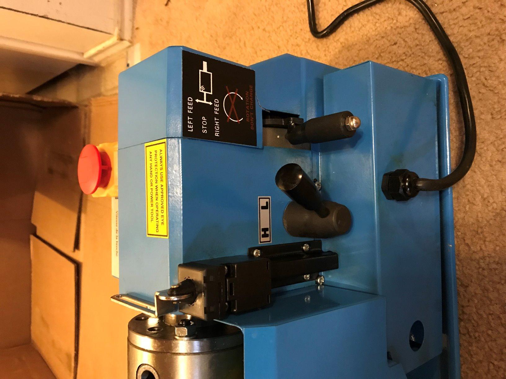 7 x 14 Precision Bench Top Mini Metal Milling Lathe Variable Speed 2500 RPM & Digital Readout with 5 pc. Cutter Kit customer photo 1
