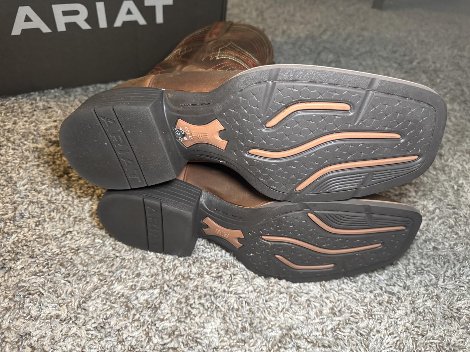 Ariat Men's Sport Western Wide Square Toe Cowboy Boot customer photo 2