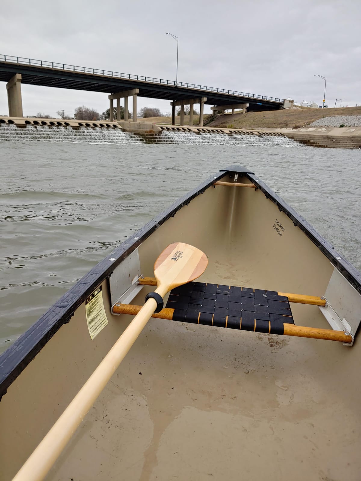 Bending Branches Impression Solo Wood 2-Piece Canoe Paddle customer photo 2