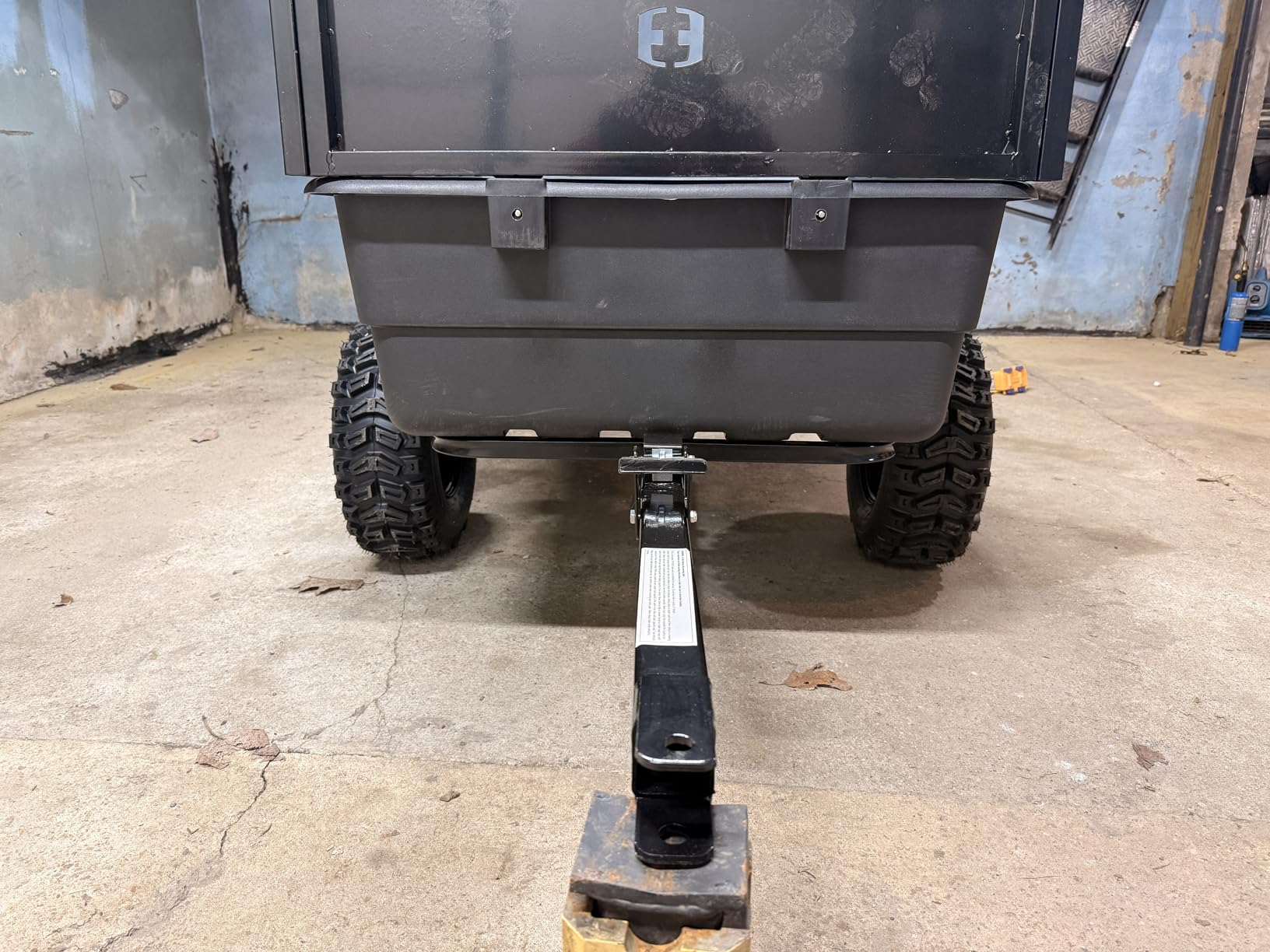 Impact Implements 1500lb Poly Tub Agricultural Trailer by MotoAlliance customer photo 1