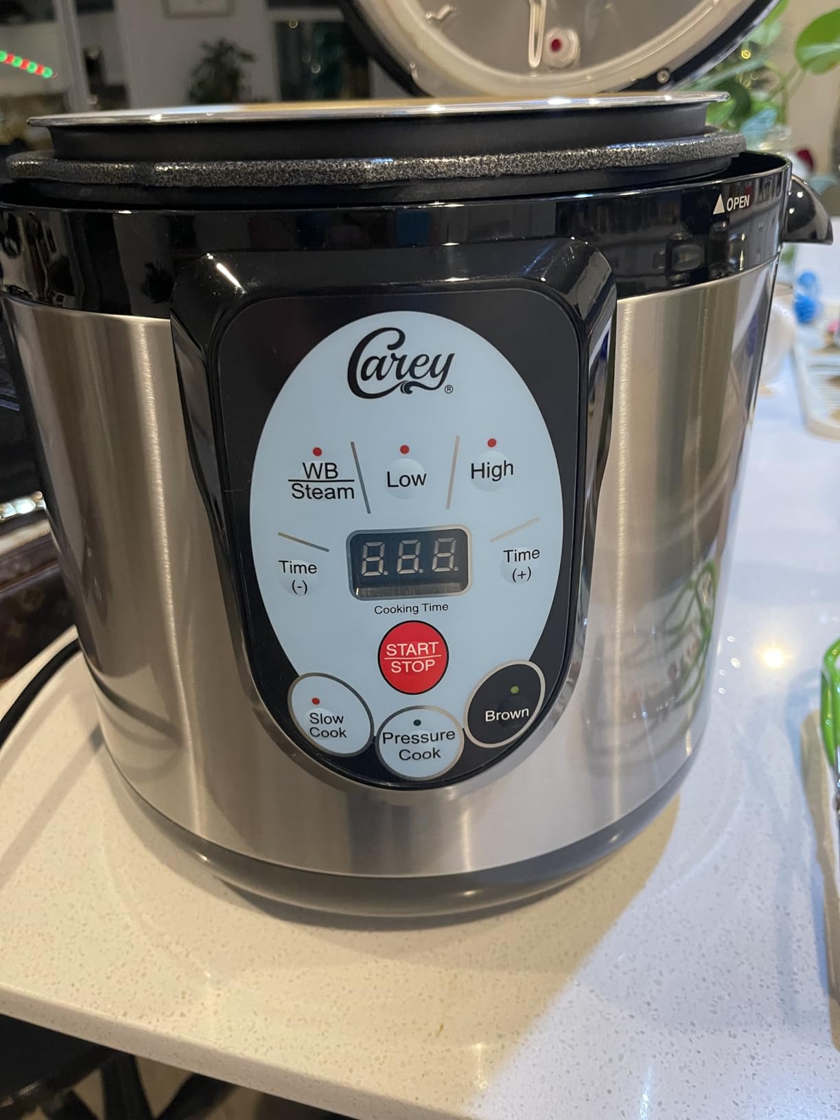 CAREY DPC-9SS Smart Electric Pressure Cooker and Canner, Stainless Steel, 9.5 Qt customer photo 1