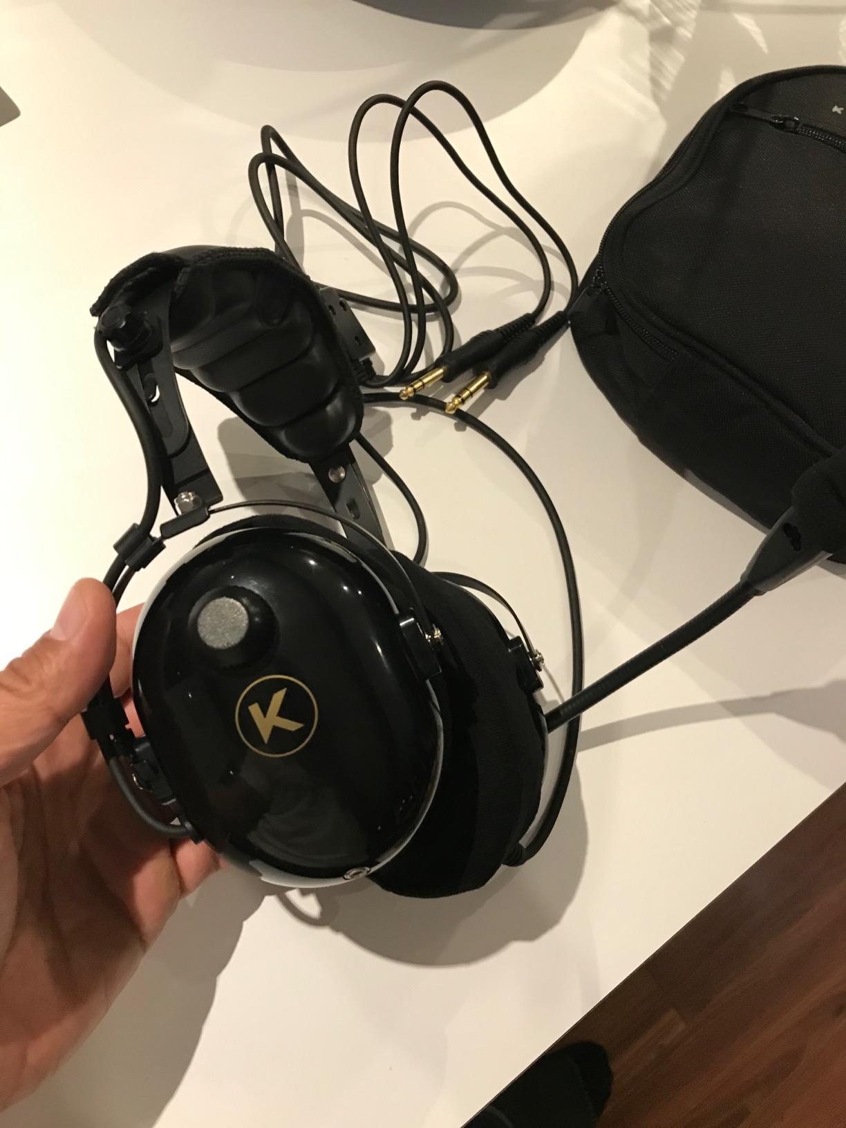 KA-1 General Aviation Headset for Pilots - Mono and Stereo Compatibility, Passive Noise Reduction, Noise Canceling Microphone, Gel Ear Seals, Adjustable Headband & Headset Bag customer photo 1