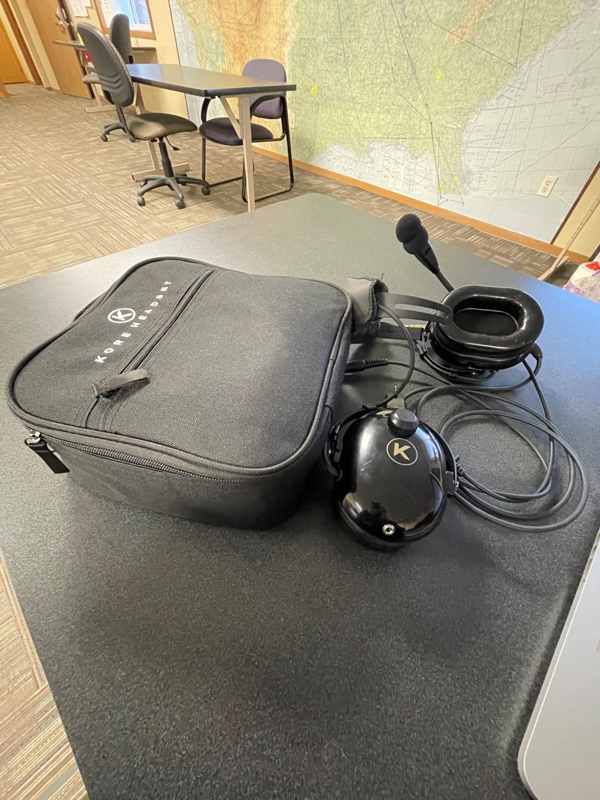 KA-1 General Aviation Headset for Pilots - Mono and Stereo Compatibility, Passive Noise Reduction, Noise Canceling Microphone, Gel Ear Seals, Adjustable Headband & Headset Bag customer photo 2