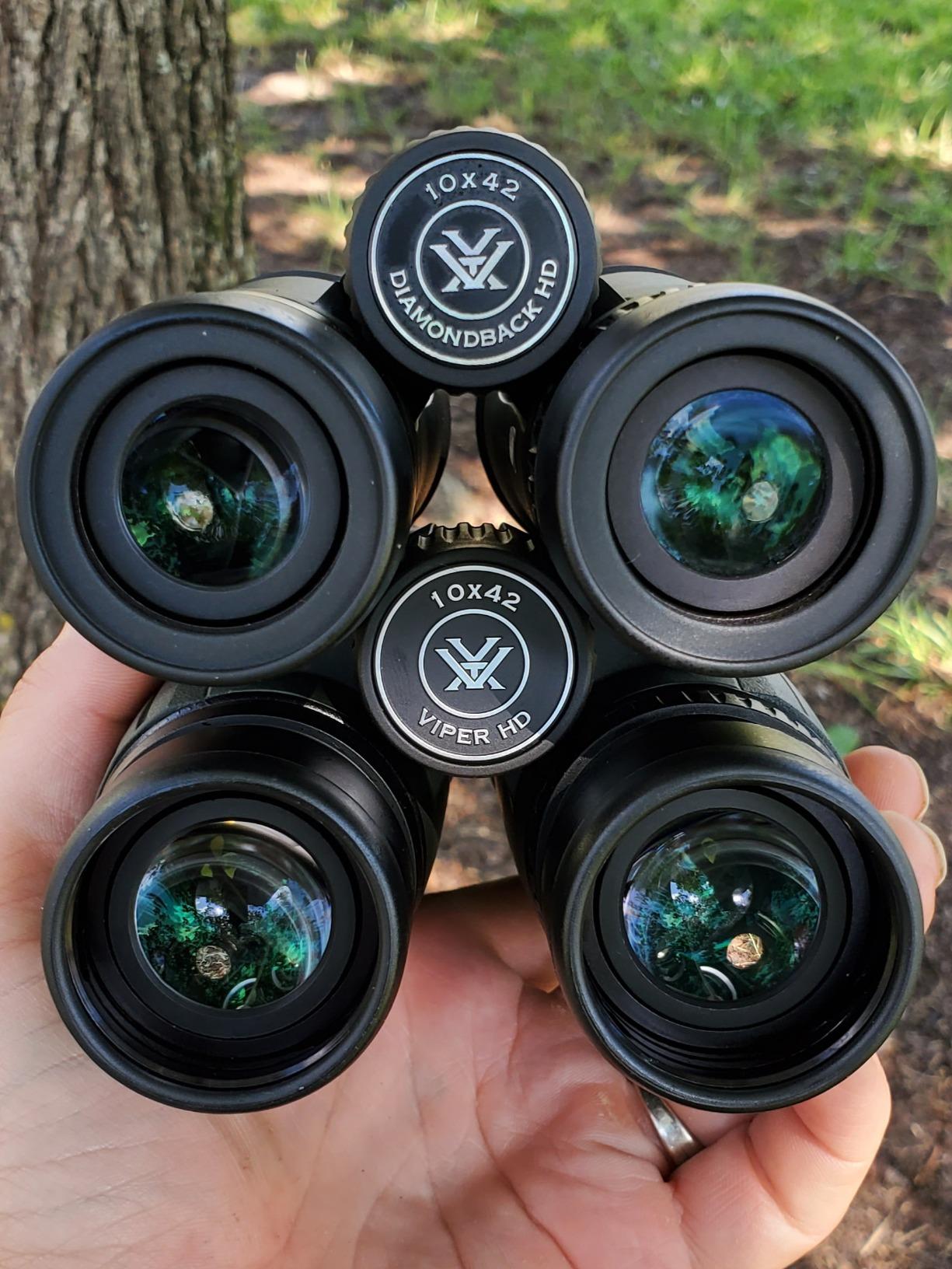 Vortex Viper HD Roof Prism Binoculars 10x42 - HD Optics, XR Lens Coatings, Tripod Adaptable, Locking Diopter, Included GlassPak customer photo 1