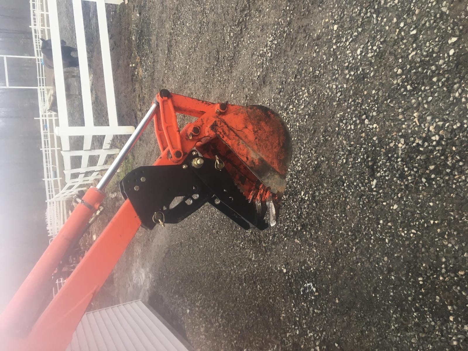 Titan Attachments Mechanical Backhoe Thumb Attachment, Bolt-On 5 Position Adjustable Excavator Thumb, Heavy Duty Boom Mount, Material Grapple Stabilizer customer photo 2