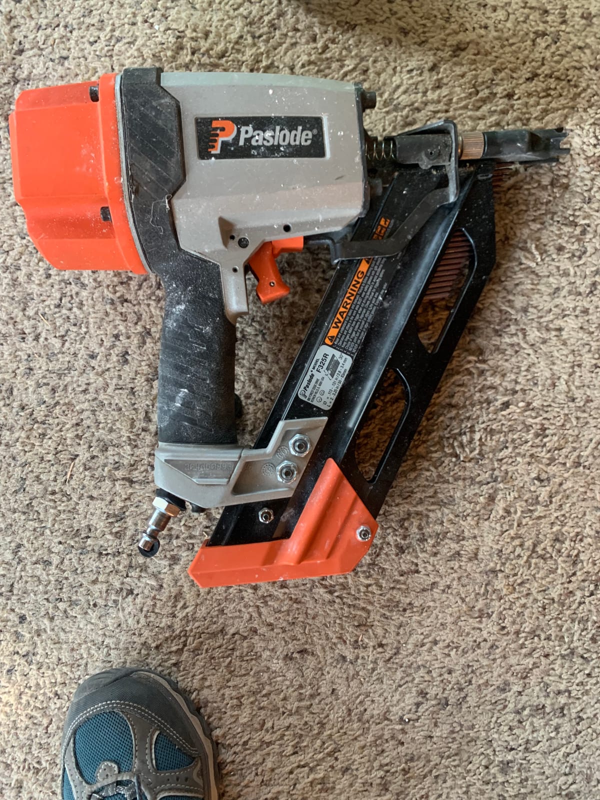 Paslode, Pneumatic Framing Nailer F325R, 513000, Air Compressor Powered customer photo 2