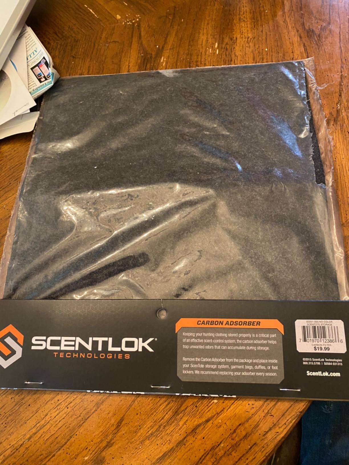 Scentlok Carbon Adsorber - Traps and Controls Odors for your Hunting Gear customer photo 1