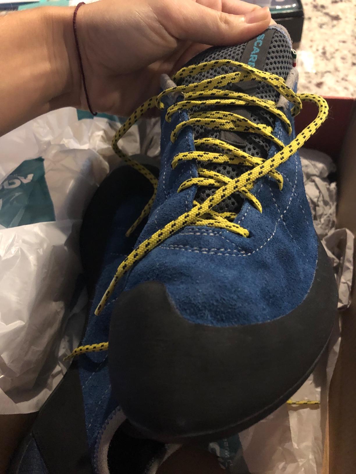SCARPA Men's Helix Lace Rock Climbing Shoes | For Trad & Sport Climbing customer photo 2