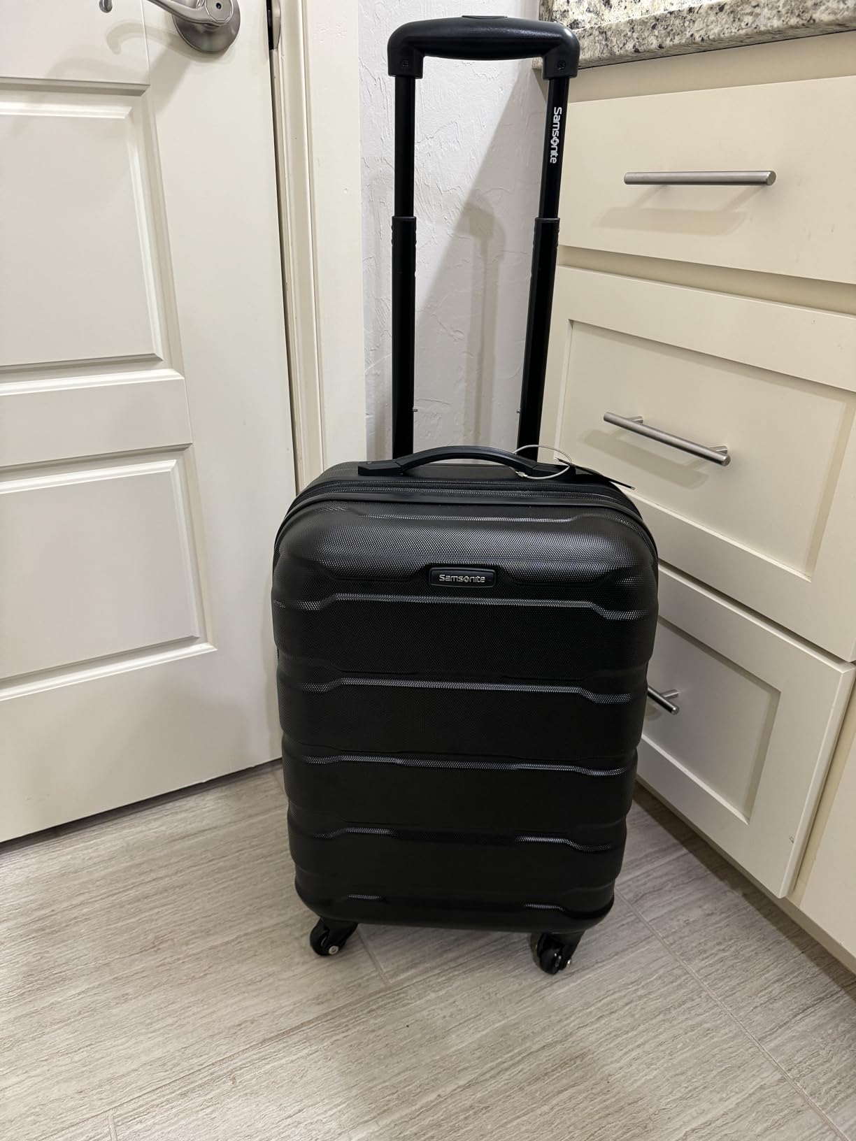 Samsonite Omni PC Hardside Expandable Luggage with Spinner Wheels, Burnt Orange, 3-Piece Set (20/24/28) customer photo 1