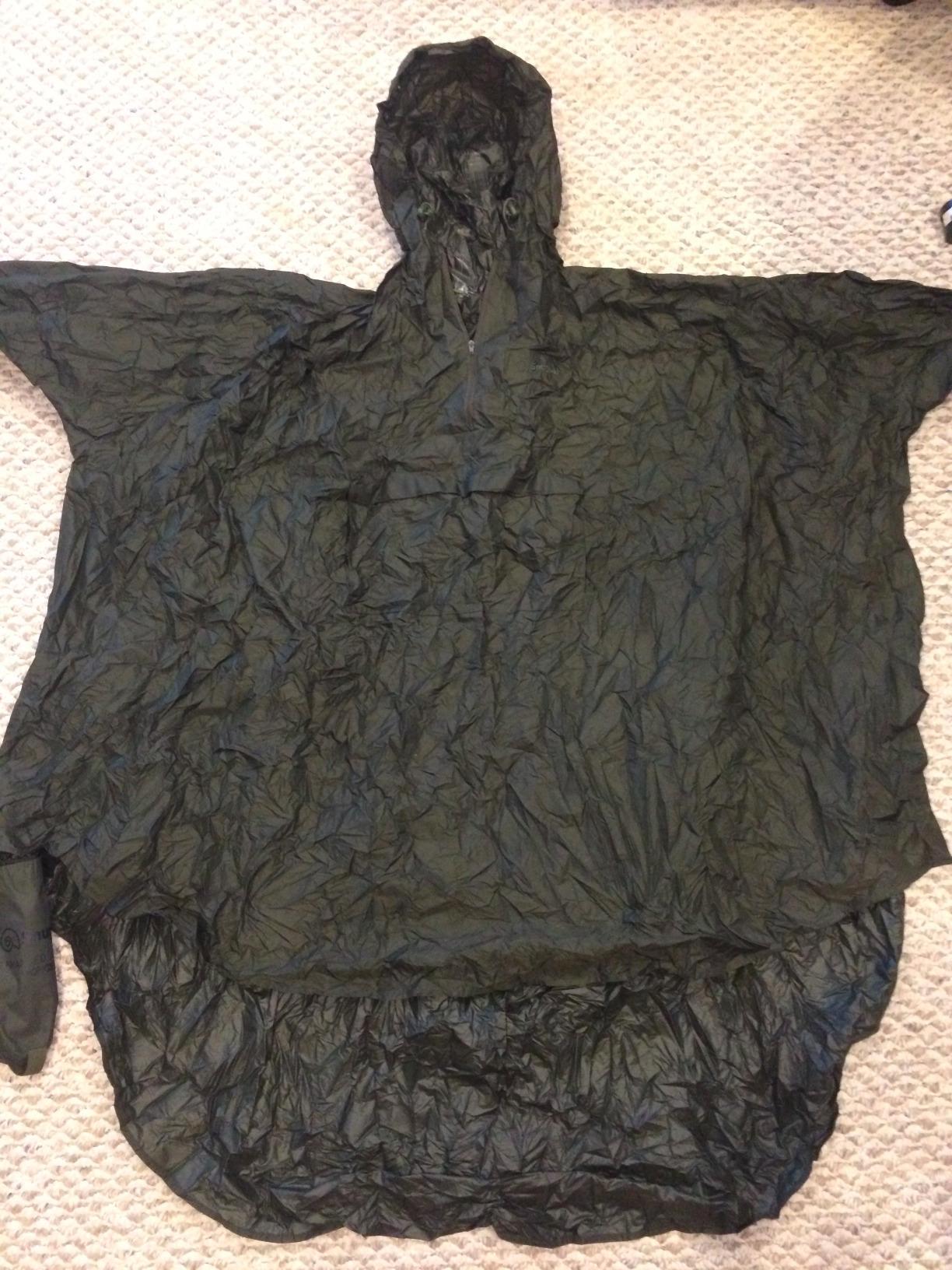 Patrol Poncho, Waterproof, One Size, Lightweight, Suitable for Hiking, Camping, and Hunting customer photo 1