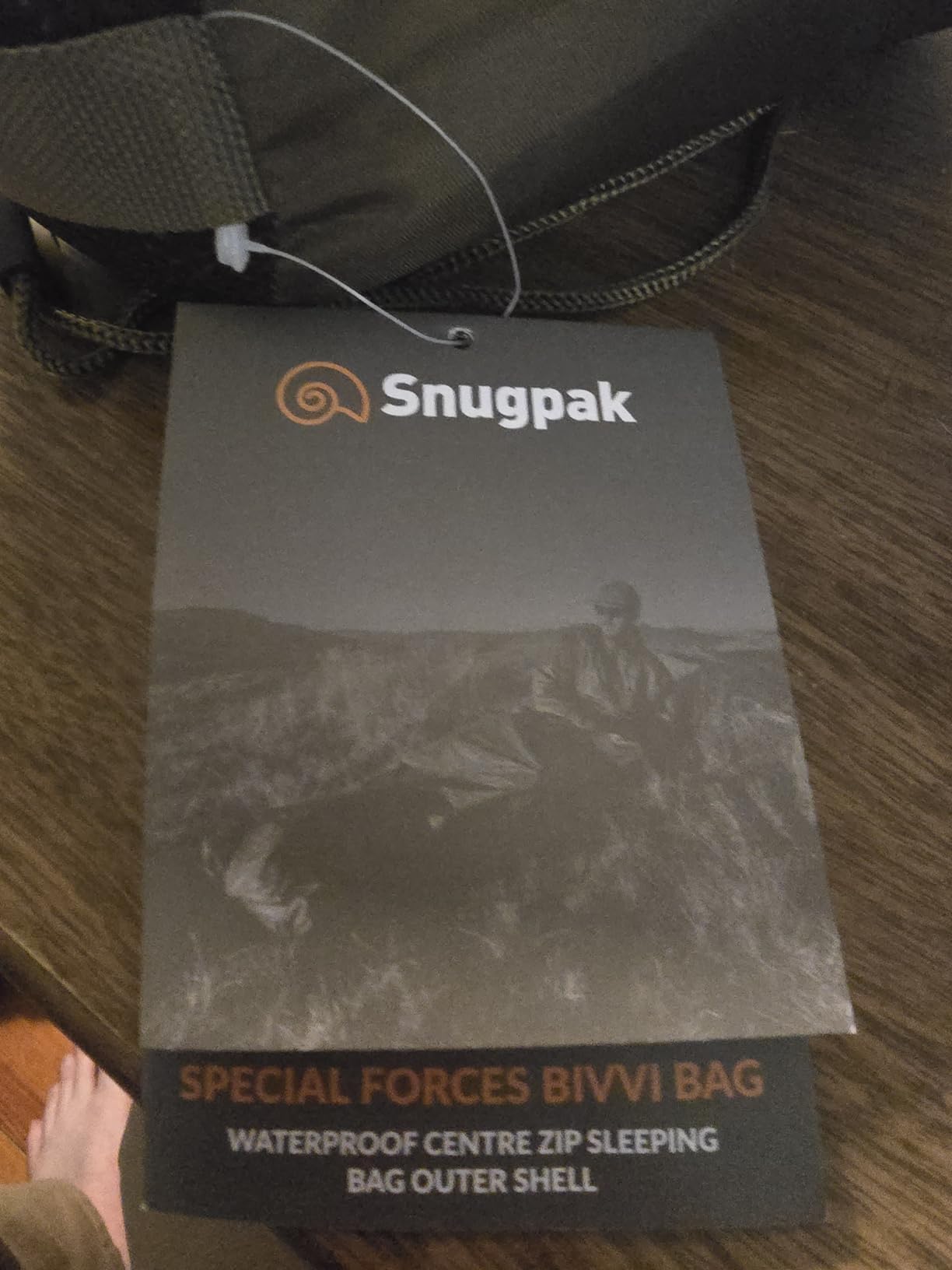Snugpak Special Forces Bivvi Bag, Emergency Survival Bivy with Half Length Center Zip customer photo 2