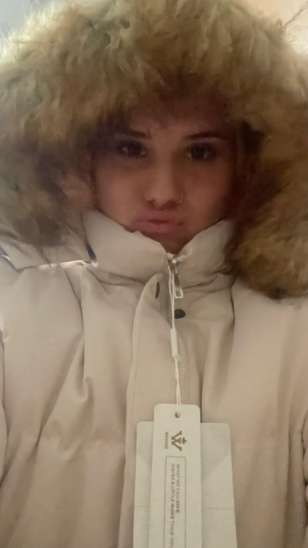 WenVen Women's Winter Thickened Long Puffer Coat Warm Parka Jacket customer photo 1