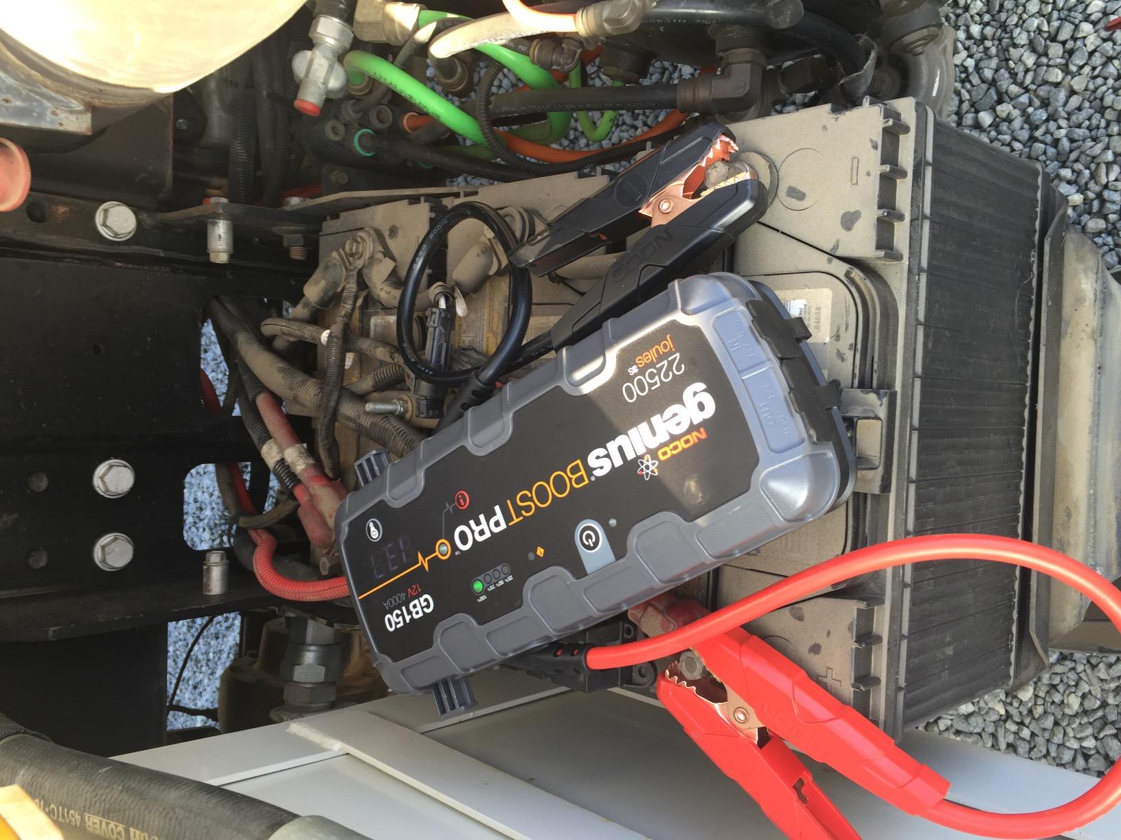 NOCO Boost GB150: 3000A UltraSafe Jump Starter - 12V Lithium Battery Booster Pack, Portable Jump Box, Power Bank & Jumper Cables - for 9.0L Gas and 7.0L Diesel Engines customer photo 2
