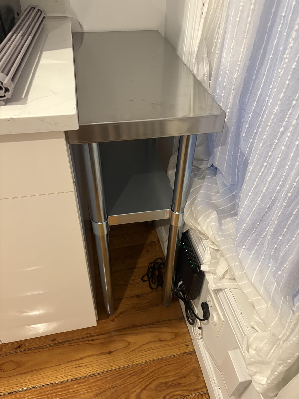 DuraSteel 30x72 Stainless Steel Prep Table - NSF Commercial Kitchen Metal Worktable customer photo 1